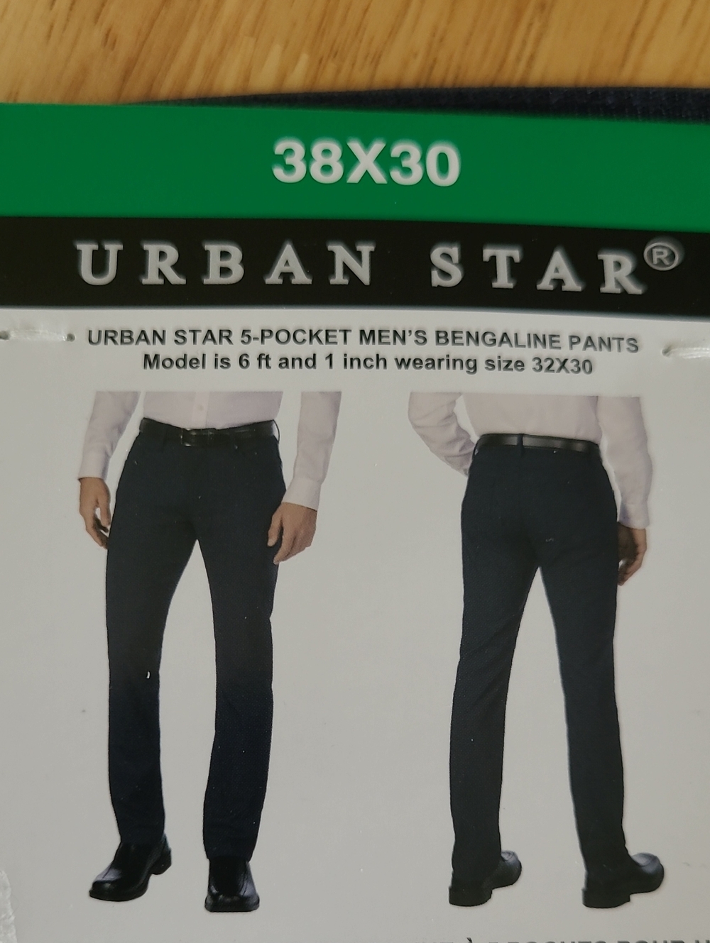 Urban Star Pants ~ 38x30 ~ Navy
